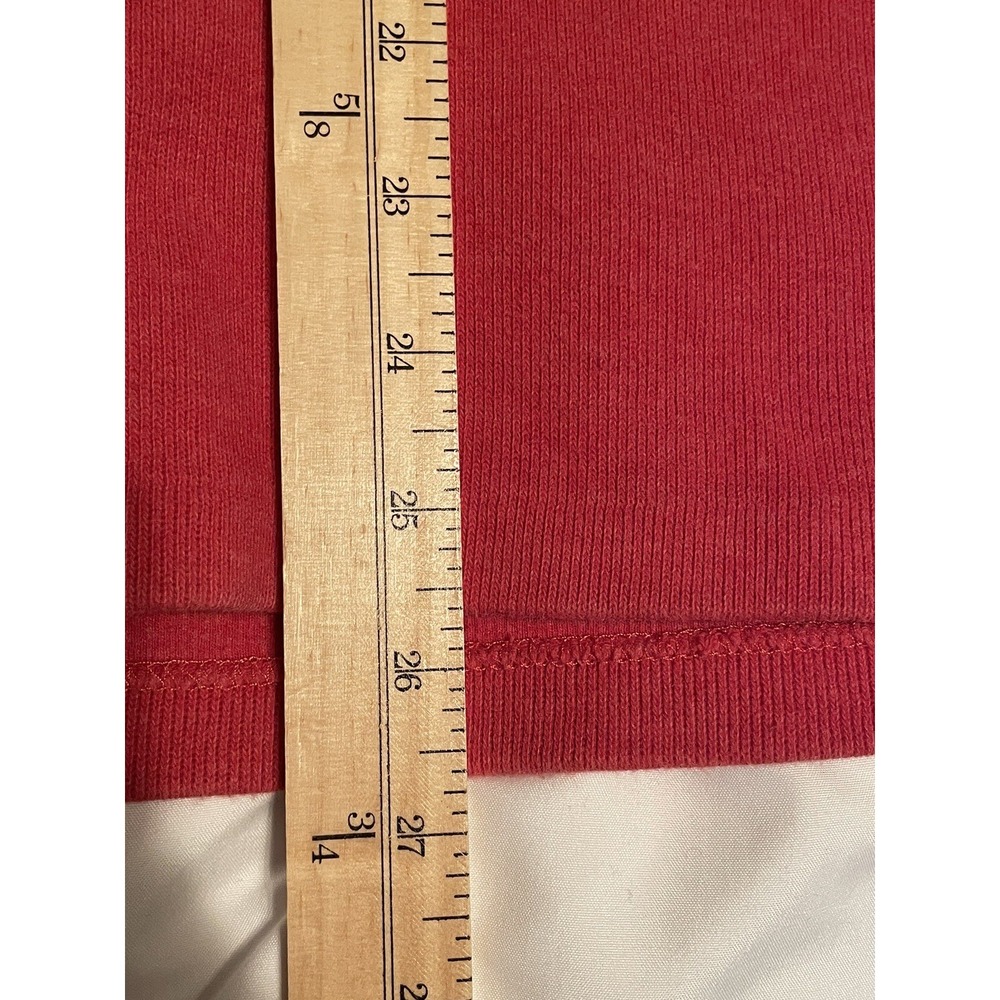 Polo‎ Ralph Lauren Red Men's XL Long Sleeve 1/4 Zip Pullover Sweater Fast Ship - Picture 7 of 7